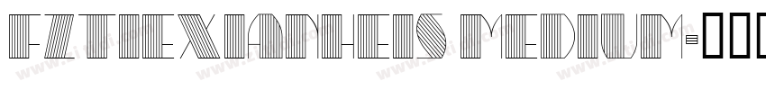 FZTieXianHeiS Medium字体转换